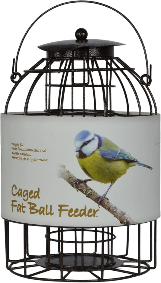 DOME SHAPED CAGED FAT BALL FEEDER