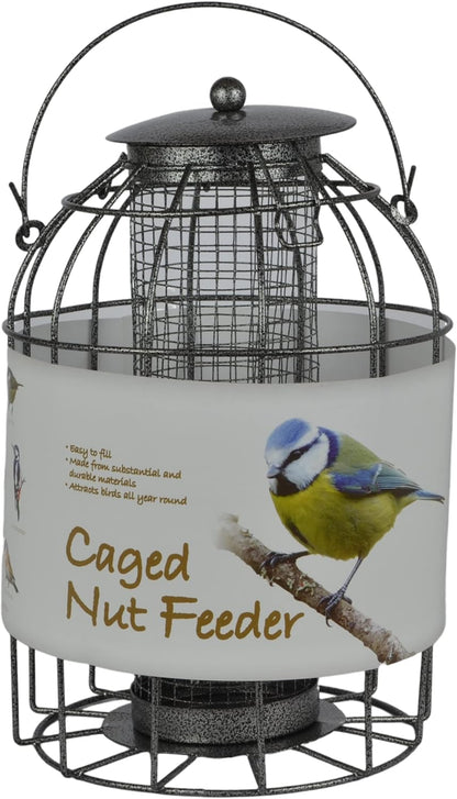 DOME SHAPED CAGED NUT FEEDER