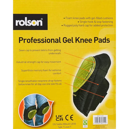 Rolson 82711 Gel Knee Pads