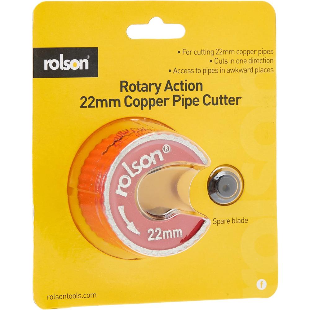 Rolson 22406 15 mm Copper Pipe Cutter