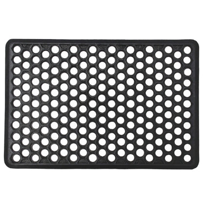 Door Mat Honeycomb Outdoor Rubber Ring  40 x 60 cm