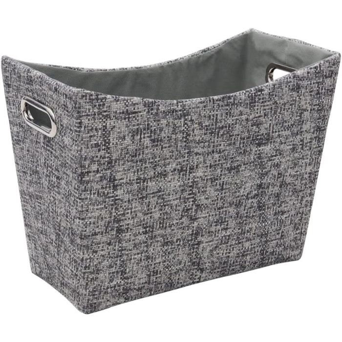 News Paper Magazine Holder, Grey JVL Urban Rectangle