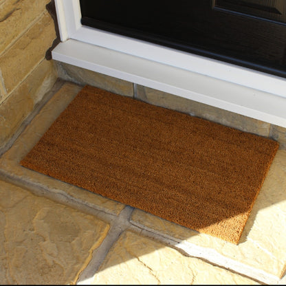 Door mat Manor Plain Natural Coir 40cm x 70cm