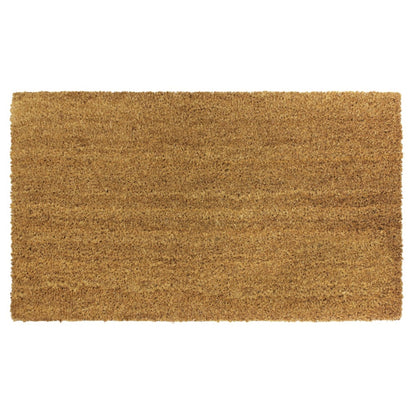 Door mat Manor Plain Natural Coir 40cm x 70cm