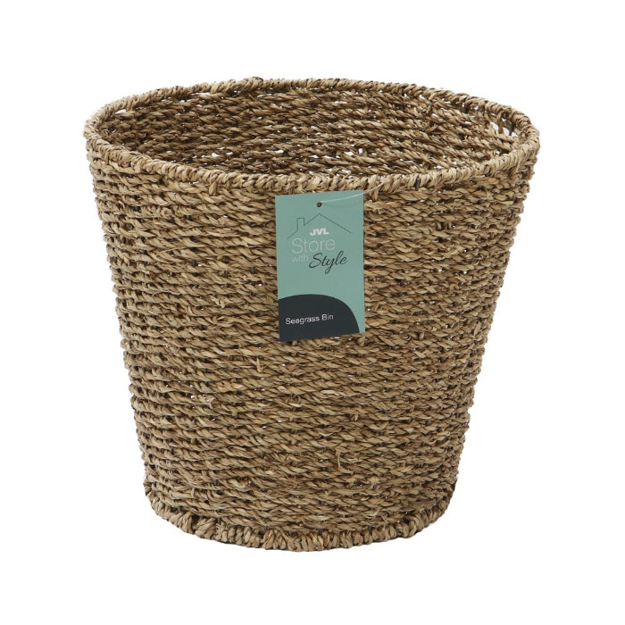 10L Seagrass Round waste bin