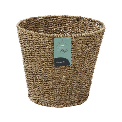 10L Seagrass Round waste bin