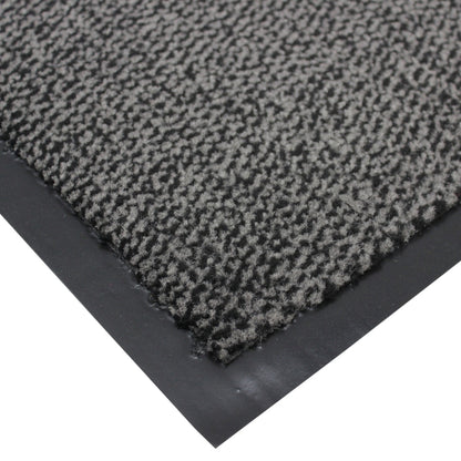 Barrier Commercial Door Floor Mat 40cm x 60cm JVL Grey Heavy Duty