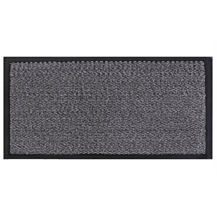 Commodore Barrier doorMat 60x150cm Grey & Black