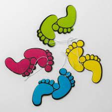 Fresh Feet Car Air Fresheners - 4 Pack