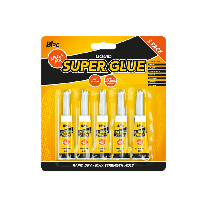 Super Glue 3g 5pk DIY5160 24