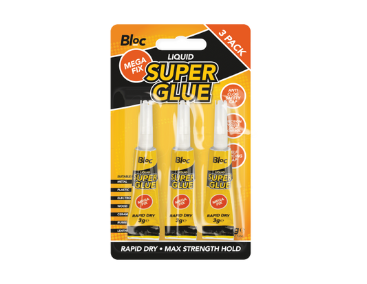 Super Glue 3g 3pk DIY3640 48