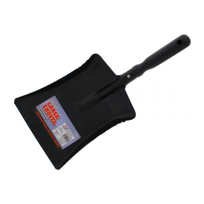 Large Black Metal & Plastic Shovel (Xl-709)