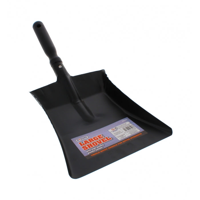 Large Black Metal & Plastic Shovel (Xl-709)