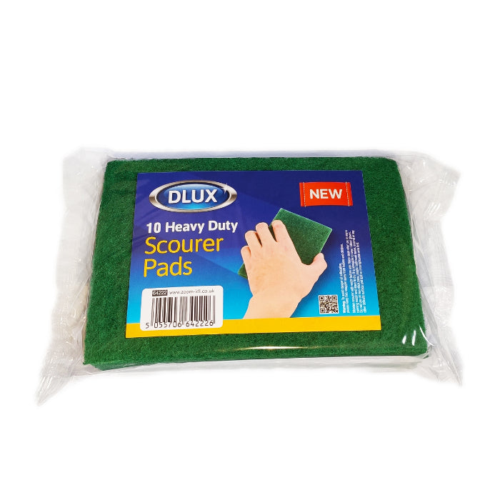 10pk Heavy Duty Scourer Pads