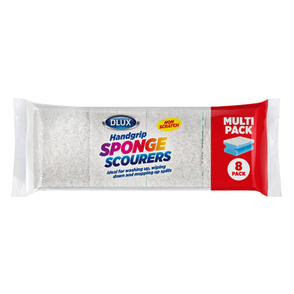 DL 8pk Non Scratch Handgrip Scourer